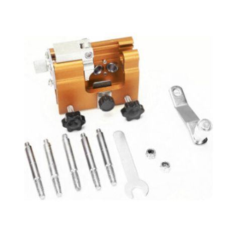 Affuteuse de Chaine Tronconneuse,Affuteur Chaine Tronçonneuse,Portable Manivelles Affûteur de Tronçonneuse,Affuteuse Chaine Tronconneuse pour Tous les Types de Tronconneuse(5 têtes de Meulage) (1/5)