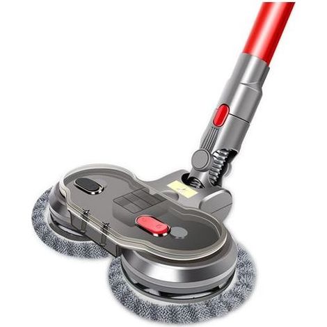 Brosse de nettoyage Turbo motorisée compatible pour Dyson V7 V8 V10 V11polissage sol marbre bois y compris chiffon en microfibre (1/5)