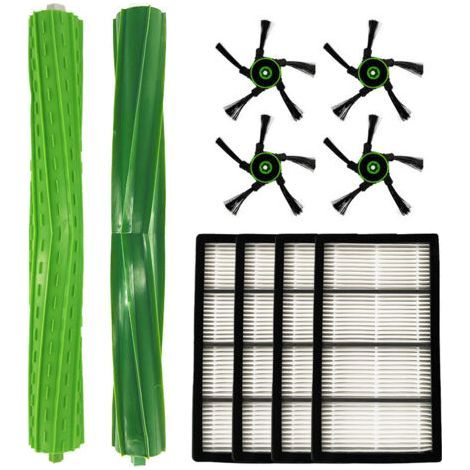 Convient aux accessoires de robot de balayage irobot Roomba i7 + E5 E6 brosse latérale filtre brosse à rouleau (1/5)