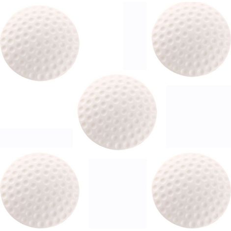 Butoirs Porte Protecteur Mur Doux et MeublesButée Porte(Blanc) lot de 5 Blanc (1/5)