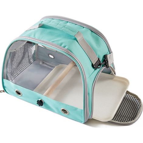 Sac à dos pour perroquets extérieur en tissu Oxford, transport pratique (45 × 25 × 30 cm)