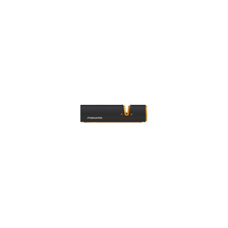 Fiskars Xsharp afilador negro y naranja compacto