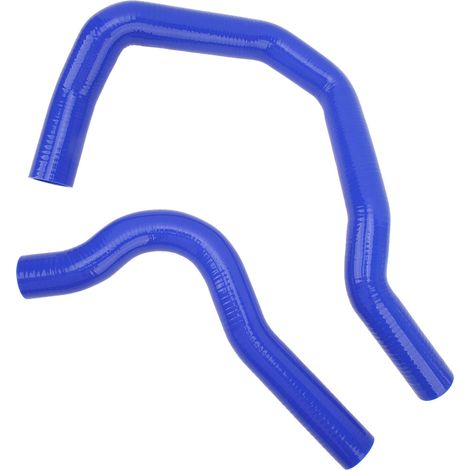 Kit de durites de refroidissement pour radiateur, en silicone durable haute température, pour Honda Civic Type-R EK4 EK9 (bleu). (1/5)