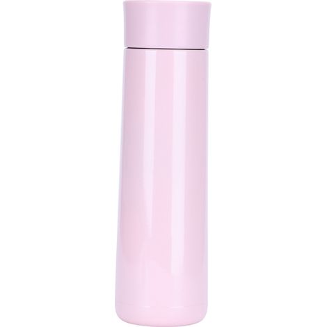 Gourde Isotherme Intelligente avec Affichage Tactile de Température, Rappel et Recharge USB - Rose (1/5)