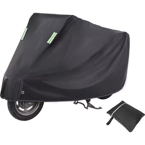 TELO DI COPERTURA RINFORZATO E IMPERMEABILE DI GRANDI DIMENSIONI PER BICICLETTE, MOTOCICLETTE E SCOOTER (1/5)