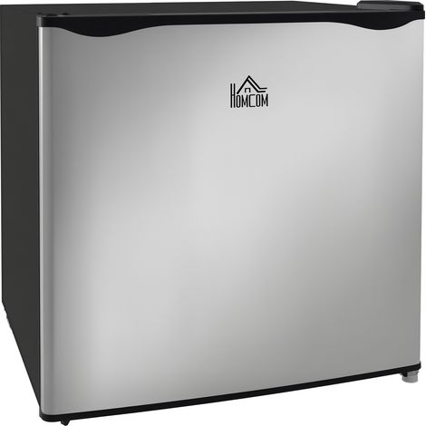 Mini-Gefrierschrank, 35 L Minikühlschrank, -14 bis -24℃, 5-stufige Temperaturregelung, 47 x 44,2 x 48,8 cm, Silber