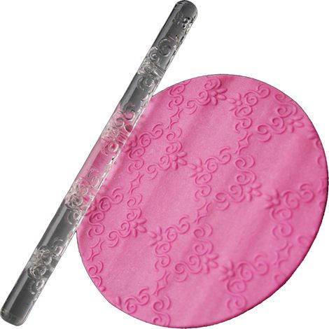 Hochwertiger Acryl-Nudelholz für Fondant und Modelliermasse – DIY-Torte 04 (1/5)