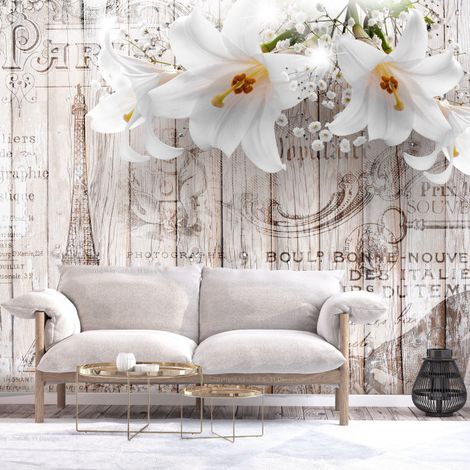 Papier Peint "Parisian Lilies" 70 x 100 cm (1/2)
