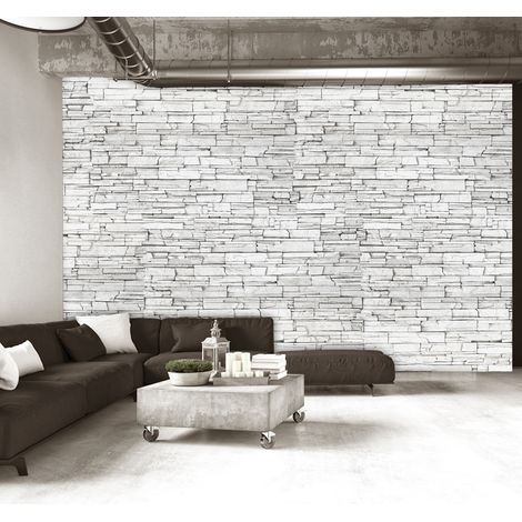 Fotomurale - White Brick - 100x70 (1/4)