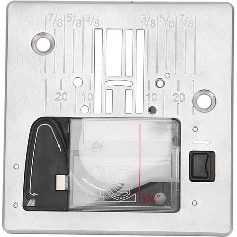 Ersatznadelplatte mit Abdeckung für CE667 HD6700, aus abriebfestem Q235-Stahl, für Nähmaschinen. (1/5)