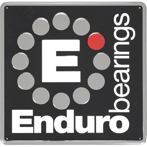 Enseigne Revendeur Agréé Enduro Bearings - Signalétique Boutique Vélo - Enduro Bearings