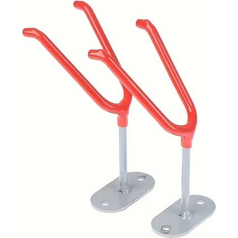 Lot de 2 supports muraux pour pistolet pulvérisateur de peinture, support mural pour peinture sur banc mural (1/4)