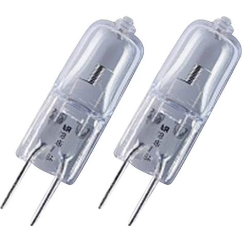 OSRAM HOMELIGHTING Ampoule halogène Eco CEE: G (A - G) G4 33 mm 12 V 7 W blanc chaud culot à ergots à intensité variable 2 pc(s) A445621