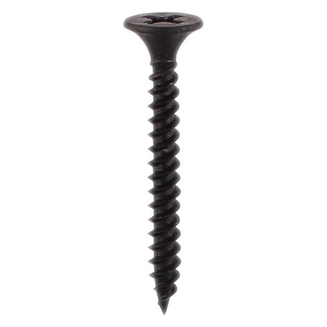 TIMco 3.5 x 50mm Drywall Fine Thread Black Screws Qty 1000
