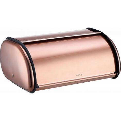 Panera grande de acero 44 cm oro rosa mate KINGHOFF KH-1870 (1/5)