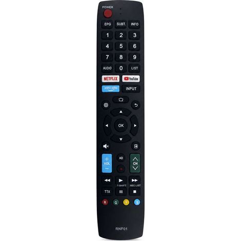 Fernbedienung TV kompatibel mit Sharp RNF01 RC-NF01 (1/5)