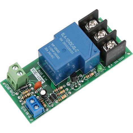 Module relais temporisé haute précision SIXRUN 12 V, interrupteur (1/5)