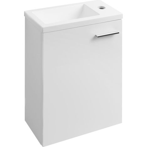 ZOJA meuble sous-vasque 37x50x18cm, blanc (1/3)