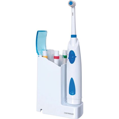TRADE SHOP - Spazzolino Elettrico Oscillante Ricaricabile Con Base 4 Testine Intercambiabili Impermeabile - (1/3)