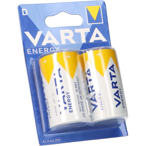10x varta energy d 2er mono alkaline 15v batterien industrial universal strom 1830966 (1/5)