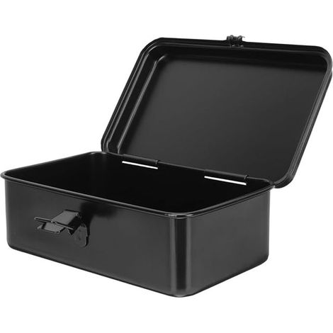 Small Portable Tool Box Metal Tool Box Organizer for Screwdrivers and Small Parts Tool Storage for Home Garage Workshop and Work (1/5)