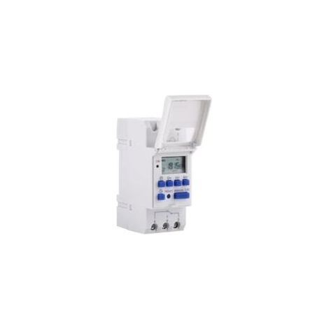 LCD Minuterie Programmateur horaire électrique hebdomadaire Numérique Timer Interrupteur 15A(220V) - - Crezuo (1/4)