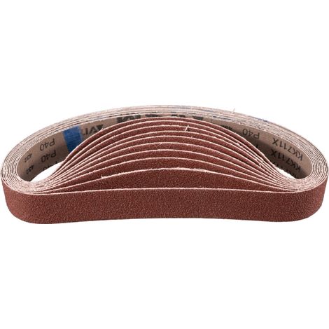 PFERD TOOLS Korund Schleifband BA 40x760 mm A40 für universelle Anwendung mit Rohrbandschleifer 10 Stk (1/5)