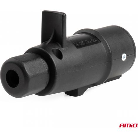Prise remorque 7 broches type N 24V TIR amio-03222