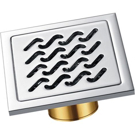 1 siphon de sol anti-odeurs pour eau profonde, adapté pour salle de bain et cuisine