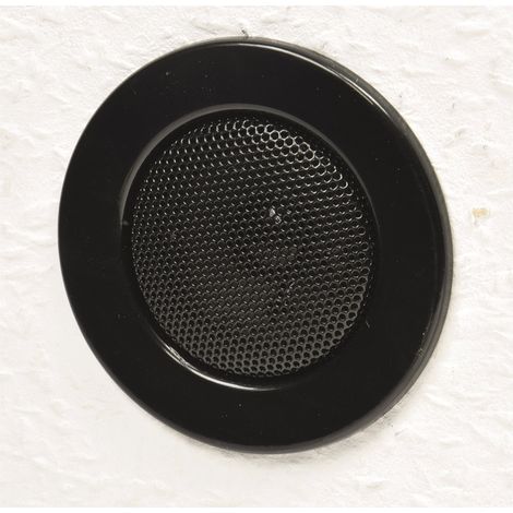 CHILITEC Mini-enceinte encastrée au plafond, 12 W, noir