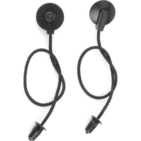 Lot de 2 Cordons de Fixation pour Tablette de Colis de Voiture, Chaîne de Tablette de Colis, Pièce de Rechange pour Accessoires de Voiture pour Ford Focus MK3 2012‑2017 (1/4)