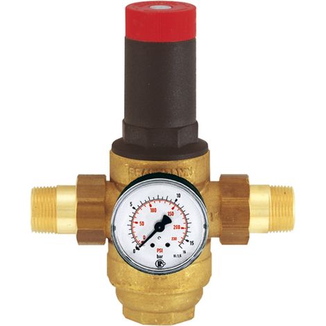 Riegler Druckregler für Trinkwasser, DVGW nicht notw., R 3/4, 1,5 - 12 bar (1/4)