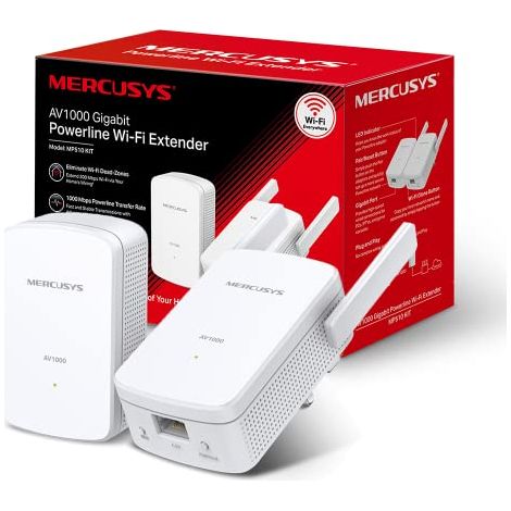 AV1000 WIRELESS POWERLINE FINO A 1000MBPS (1/4)