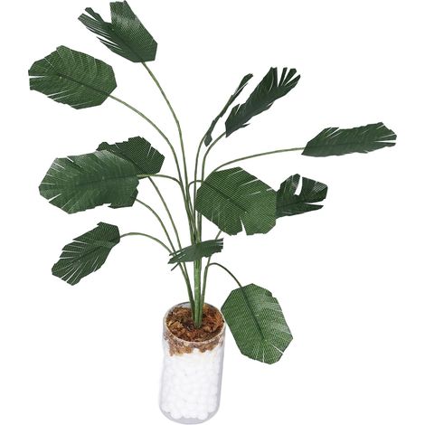 Plantes Miniatures pour Maison de Poupée 1:12, Bananier Artificiel et Bonsaï Décoratif (1/5)