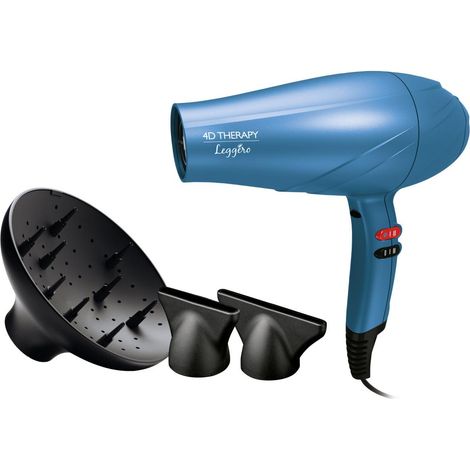 GA.MA Leggero Ion 4D Therapy Negro, Azul 2400 W