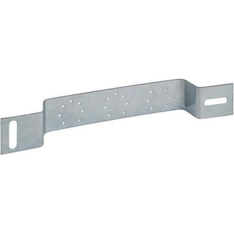 Multitubo  carril  de  montaje  de  acero  galvanizado  76/153mm  curvado (1/2)