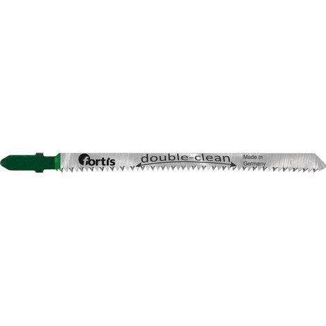 5 Stück Stichsägeblätter für weiches Holz, gerader, feiner Schnitt T 308 B Fortis (1/2)