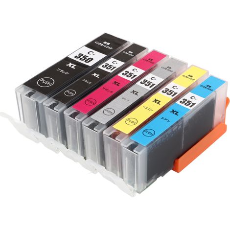 Kompatible Nachfülltintenpatronen für PIXUS MG5430 5530 MG5630 6330 6530 MG6730 7130 Drucker, 6 Farben (Schwarz, Cyan, Magenta, Gelb, Grau) (1/5)