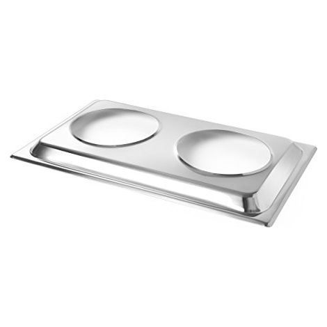 Adattatore per 2 contenitori per zuppa per scaldavivande - Hendi 470930 (1/3)