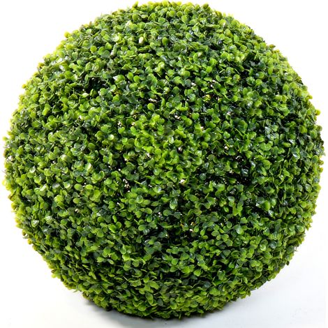 Plante artificielle haute gamme Spécial extérieur / Buis boule GR artificiel - Dim : H.50 x D.50 cm (1/2)