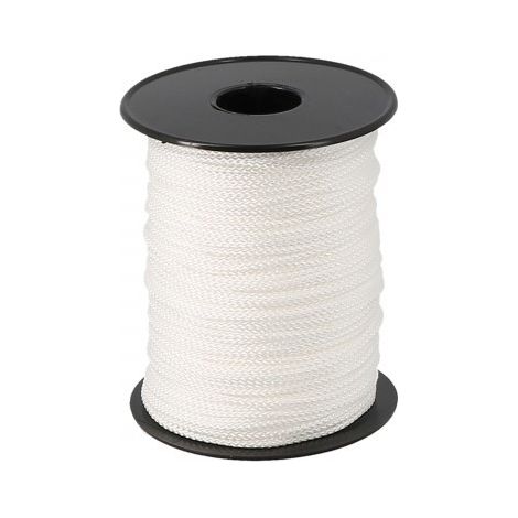 Cordeau polypropylène blanc 2,5 mm longueur 100 m - Wilmart - Qté mini 2