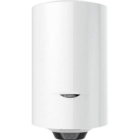 Ariston Pro1 Eco Slim - Scaldabagno elettrico 30 litri a basso consumo verticale, scaldabagno elettrico con funzione ECO 37,3 x 35,3 x 63,1 cm, prodotto per installazione in Spagna, efficienza a gamma (1/5)