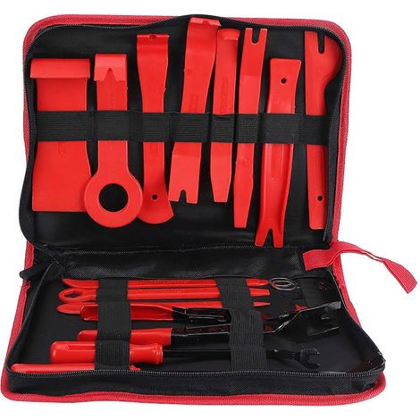 Kit de démontage radio audio, outil de levier pour tableau de bord, retrait de panneau de voiture, rénovation automobile.