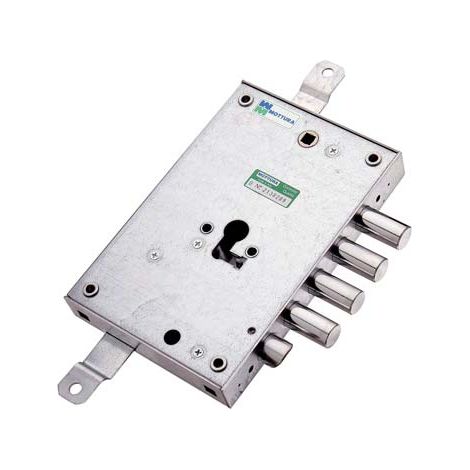 SERRATURA METALLO APPLICARE 85571 MOTTURA F.SAGOM M2 TRIPL+SCR IP.MM 28 E.MM 63 SX