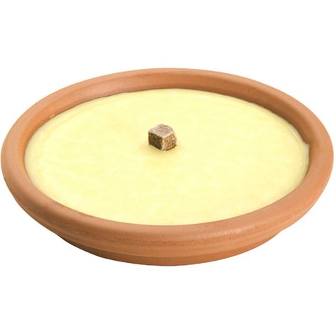 vela antimosquitos citronela recipiente terracota 14 cm. / 120 gramos