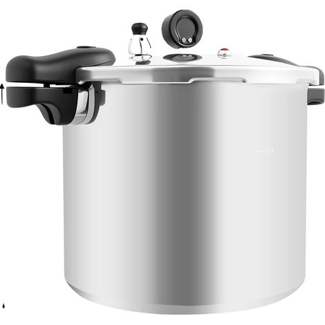 Autocuiseur, capacité de 22L, cuisson sûre et efficace, argent (1/2)