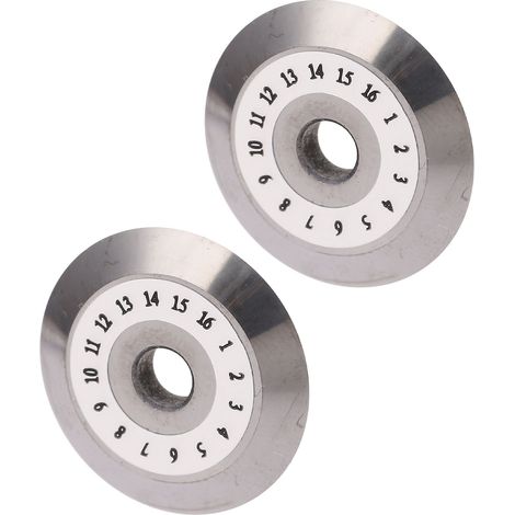 2 lames de rechange en carbure de tungstène pour cliveuse fibre optique 20 mm 16 facettes, compatibles SKL-6C ET-205 HB-6C (1/5)