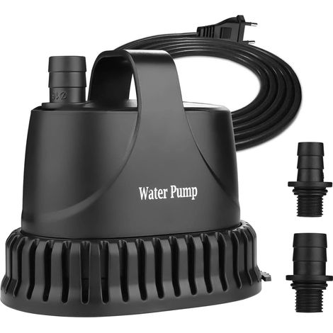 Pompe à eau submersible 25W, 1500 L / H pompe pour aquarium Pompe de bassin ultra-silencieuse sous-marine pour étang, fontaine de jardin aquarium (1/5)