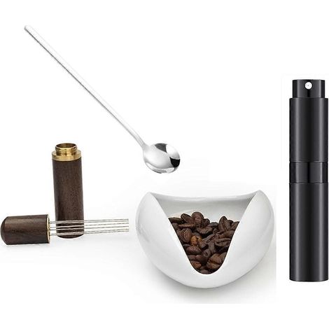 Ensemble de 4 pièces comprenant une bouteille, un doseur à café en grains et un outil WDT (1/5)