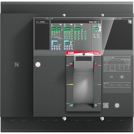 XT7H1600 Ekip Dip LSI In 1600A 4p F F 1SDA101177R1 ABB 101177